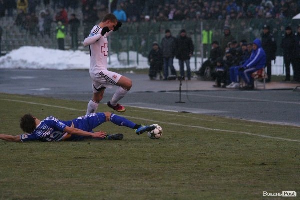 «Динамо» обіграло «Волинь» в Луцьку. ФОТО. ВІДЕО