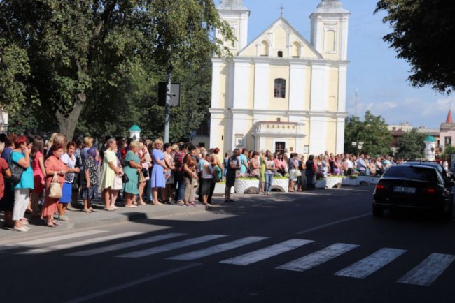 Героя Василя Крищука зустріли у рідному місті. ФОТО