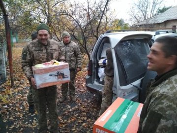 Волиняни зібрали допомогу бійцям на Схід