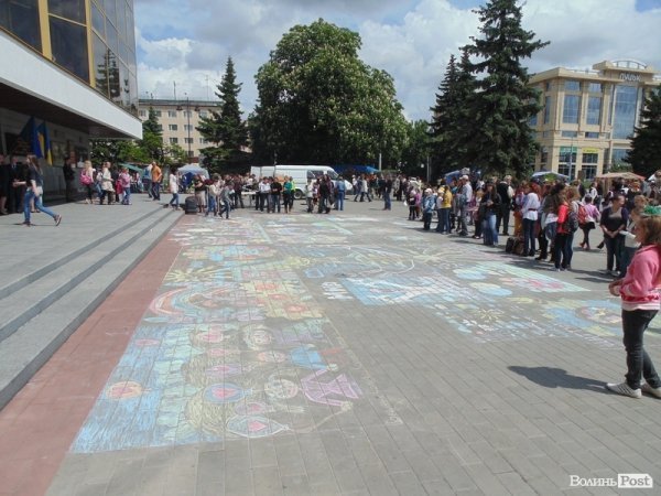 День Європи у  Луцьку. ФОТО