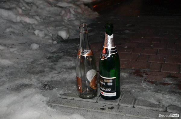 Як у центрі Луцька зустрічали Новий рік. ФОТО