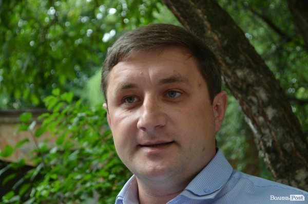 Начальник управління газопостачання та газифікації міста Луцька і Луцького району Руслан Сахарчук.