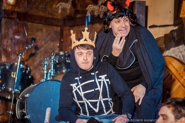 Вертеп у луцькому клубі. ФОТО