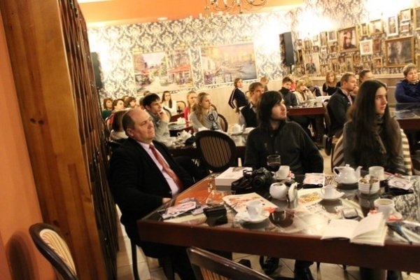 Андрій Курков у Луцьку. ФОТО