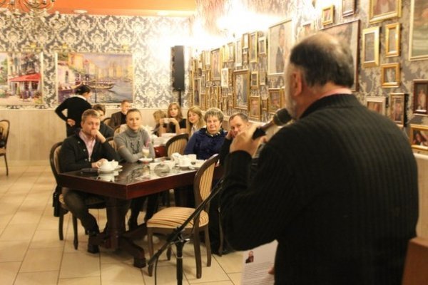 Андрій Курков у Луцьку. ФОТО