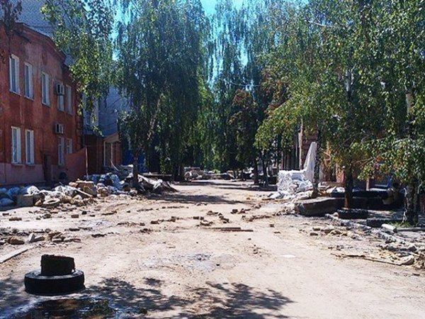 Розстріляний Слов'янськ. ФОТО