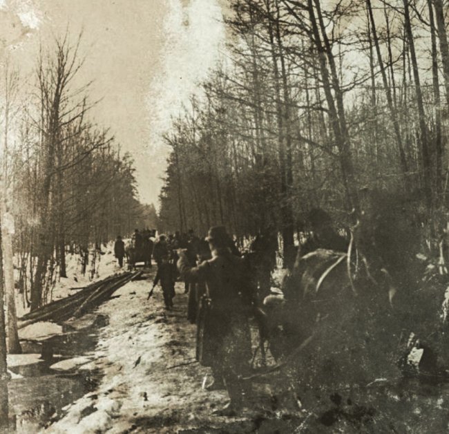 Як поблизу Олики полювали століття тому. РЕТРОФОТО