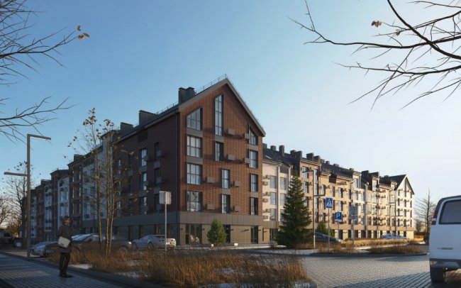 Такий вигляд матиме житловий комплекс «Амстердам»