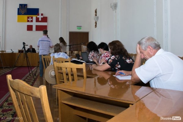 Гунчик «відчитався» за два роки роботи перед журналістами. ФОТО