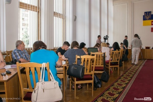 Гунчик «відчитався» за два роки роботи перед журналістами. ФОТО