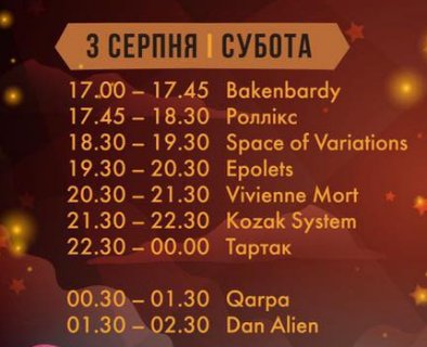 Куди піти на вихідні у Луцьку: 2 – 4 серпня