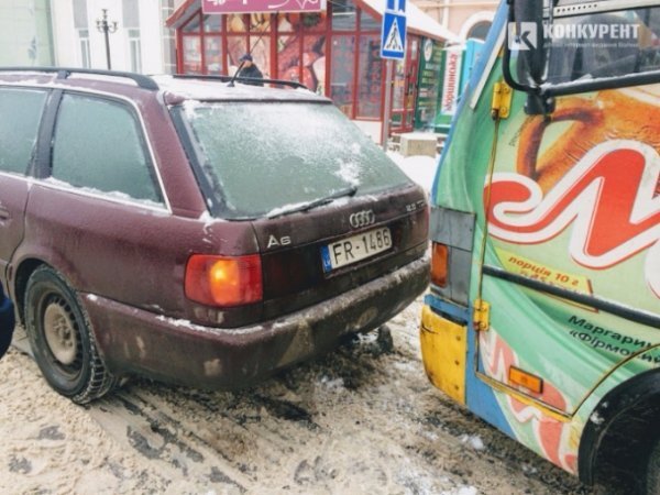 У центрі Луцька – аварія