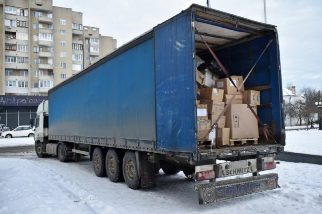 З Волині до Херсону відправили гуманітарну допомогу