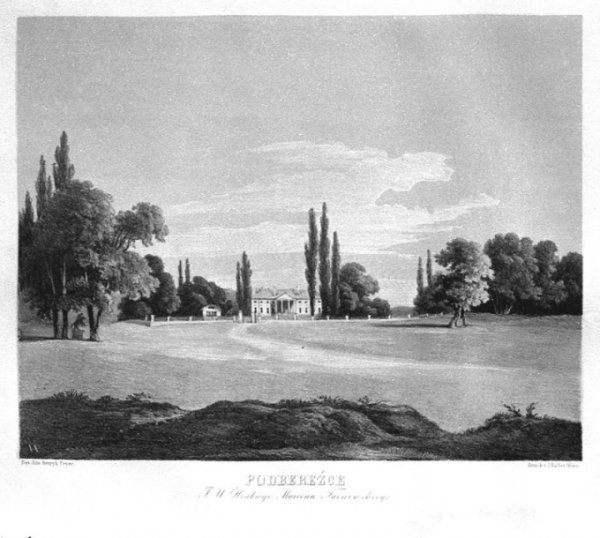 Шляхетська Волинь на малюнках австрійського художника