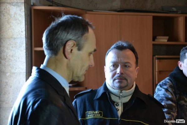 У Волинській облраді страйкують охоронці: зарплати не бачили із жовтня. ФОТО