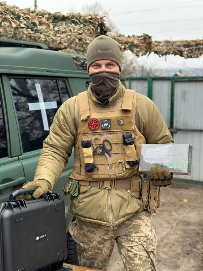 ЗСУ отримали дрони та зарядні станції з Луцька