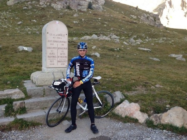 Волинянин у Франції здолав на велосипеді 1000 км менше як за три доби 