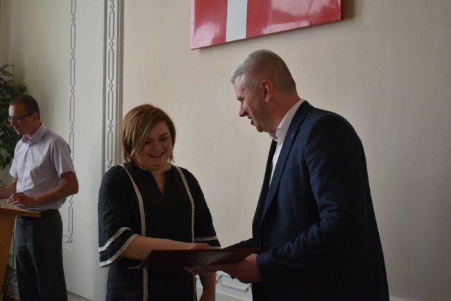 З нагоди професійного свята у Волинській ОДА відзначили держслужбовців. ФОТО