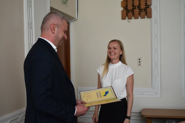 З нагоди професійного свята у Волинській ОДА відзначили держслужбовців. ФОТО