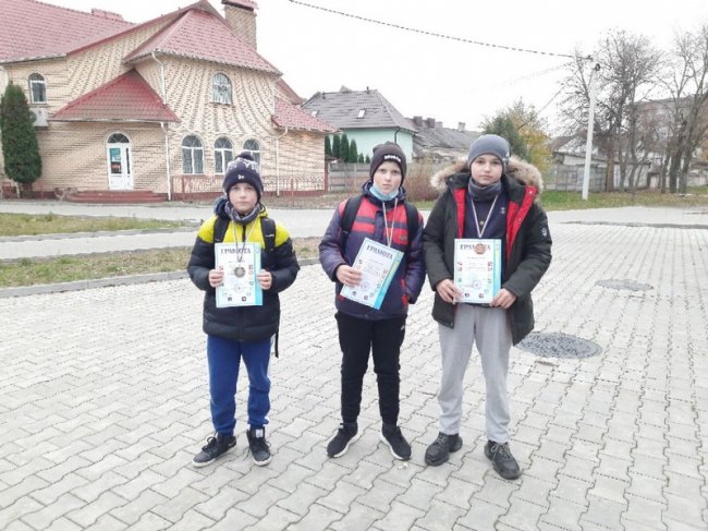 У волинському місті відбулись змагання зі спортивного орієнтування