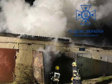На Волині рятувальники ліквідували дві пожежі. ФОТО