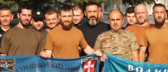 На Волинь повернулись на ротацію бійці стрілецького батальйону поліції. ВІДЕО