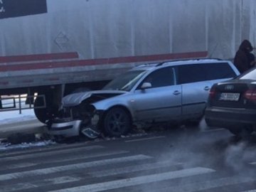 У Луцьку сталась аварія на пішохідному переході