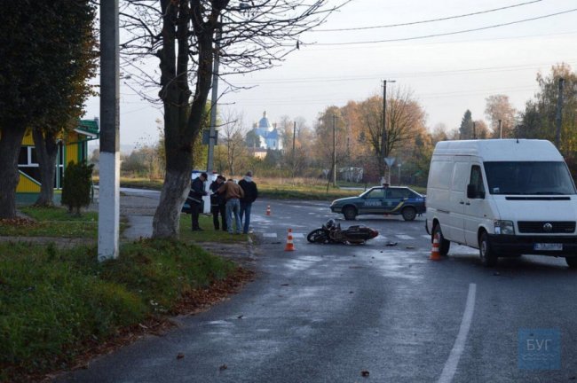 Кермувальник мопеда виявився п'яним: деталі аварії на Волині. ФОТО