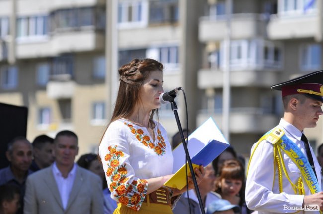 Фото випускного у військовому ліцеї в Луцьку
