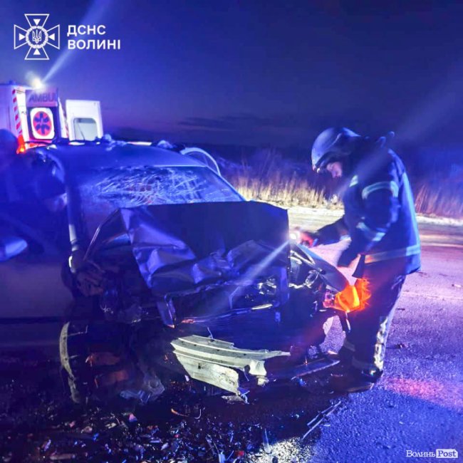 В аварії у селі під Луцьком – четверо постраждалих