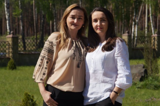 Леся Романік і Оксана Баран ФОТО: facebook.com/polisyalg