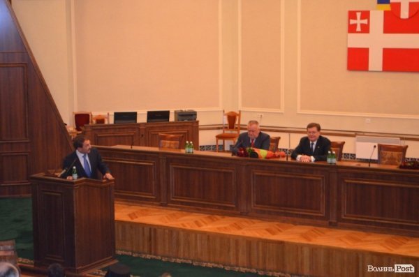 Представили нового голову Волинської ОДА. ФОТО