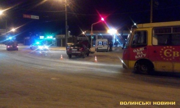 ДТП у Луцьку: зіткнулися два легковики