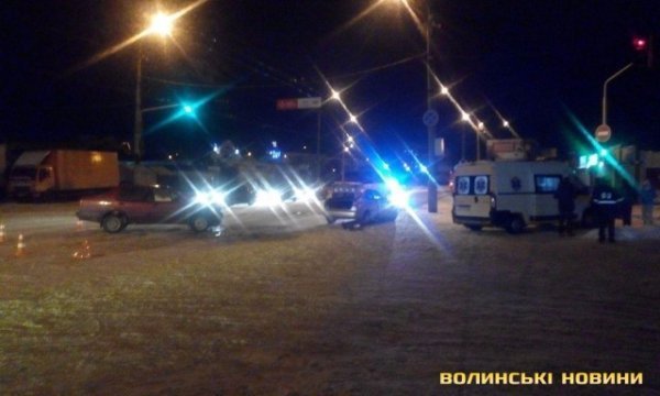 ДТП у Луцьку: зіткнулися два легковики