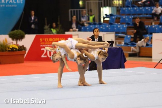 Волиняни з успіхом  виступили на чемпіонаті Європи з акробатики