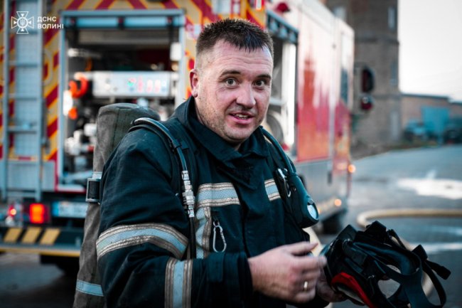 Обличчя рятувальників, які долали наслідки ворожого обстрілу Волині