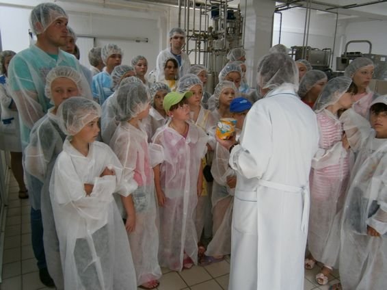  Дітям показали «Ковельмолоко» зсередини. ФОТО