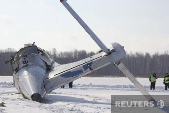У Росії розбився літак з людьми 