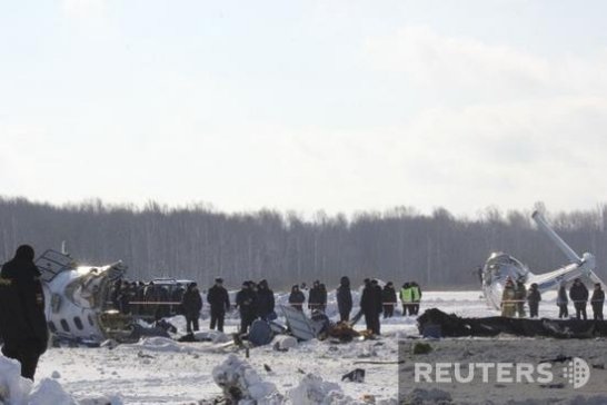У Росії розбився літак з людьми 