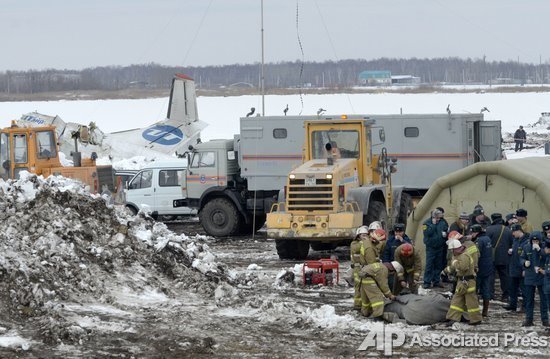 У Росії розбився літак з людьми 