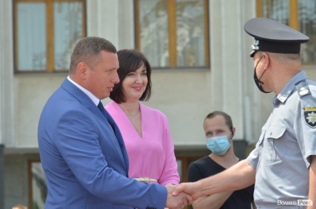 Волинські «шерифи» отримали 25 службових позашляховиків. ФОТО
