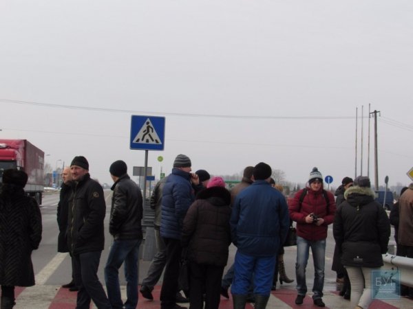 Проти адміністративної реформи протестували на Волині. ФОТО