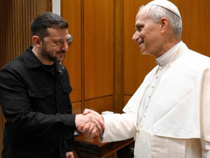 Зеленський зустрівся з Папою Римським