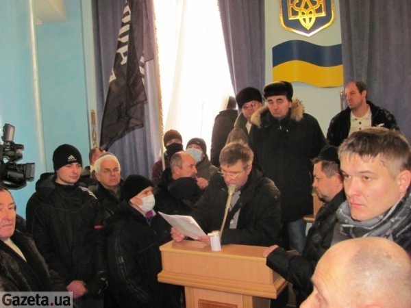 Штурм Вінницької ОДА. ФОТО