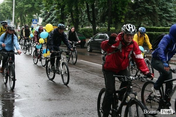 Велодень у Луцьку. ФОТО