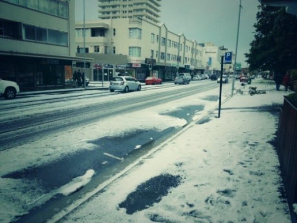 В Африці випав сніг. ФОТО