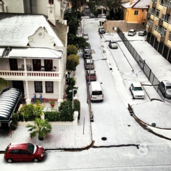 В Африці випав сніг. ФОТО