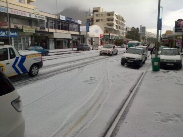 В Африці випав сніг. ФОТО