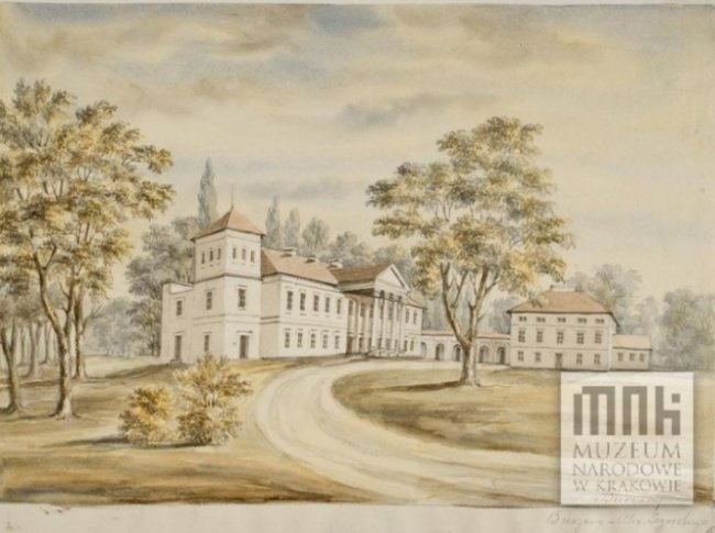 Бужани. Палац Загурських