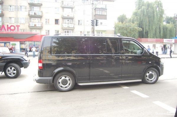 Кортеж Януковича в Луцьку. ФОТО. ВІДЕО